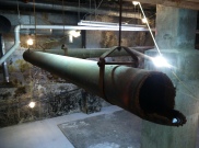 The boiler room, which from what I could tell was the lowest point in the building.